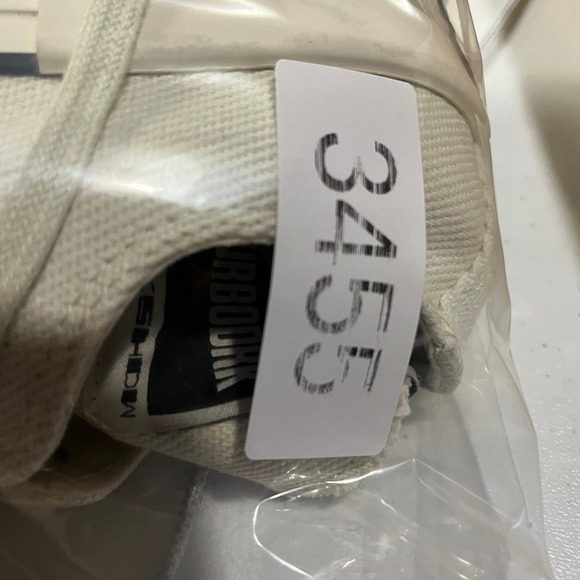 Converse x Rick Owens DRKSHDW TURBODRK Chuck 70 Low Lily White 172345C Mens 5W7 - Picture 10 of 11